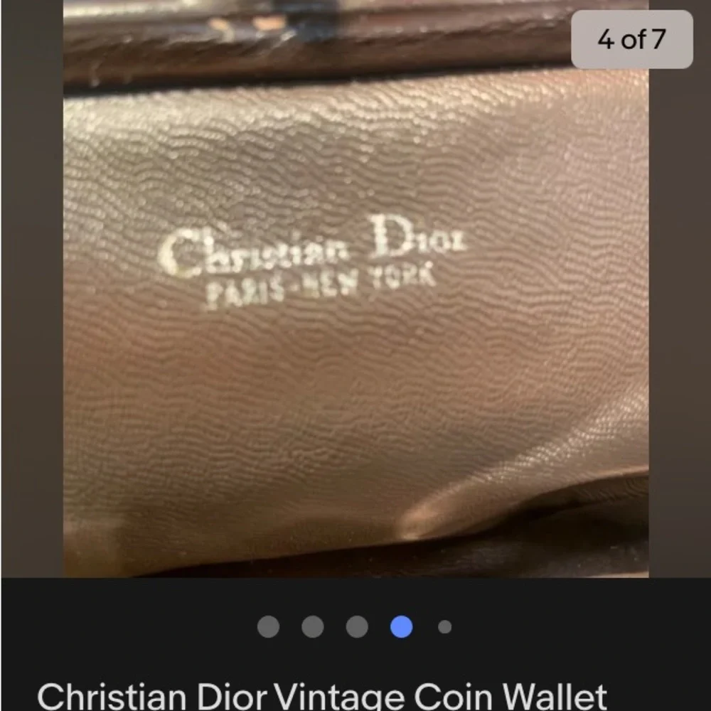 Vintage dior wallet/pouch. From late 80’s great condition